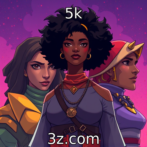 5k - Aumento da diversidade em personagens de jogos